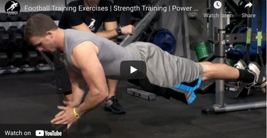 Increase Football Power with High Intensity Strength Training