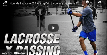 Lacrosse X Passing Drill
