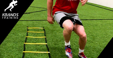Ladder Drill With Loop Bands