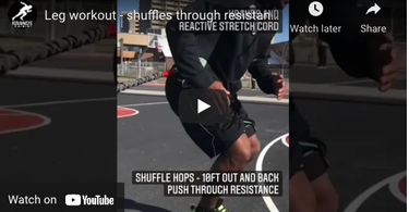 Leg Workout - Shuffles Through Resistance