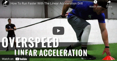 How To Run Faster | Linear Acceleration Drill
