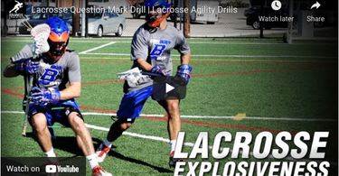 Lacrosse Question Mark Dodge Drill