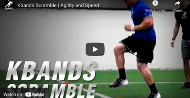 Speed and Quickness Agility Workouts | Kbands Scramble Drill