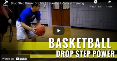 Basketball Practice Drill | Drop Step Power Dribble