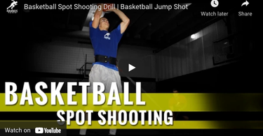 Basketball Spot Shooting Drill | Resisted Jump Shooting