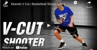 Kbands V Cut Basketball Shooting Drills