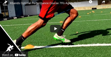 Kbands Optimal Performance Course | 79’s Agility Sprint And Power Shuffle