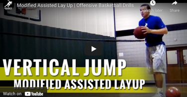 Basketball Layup Drill | Modified Kbands Assisted Layups