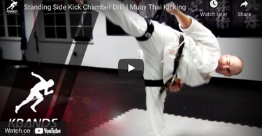 Muay Thai Training: Resisted Side Chamber Kicks