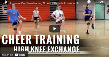 Improve On Cheerleading Stunts | Kbands Advanced High Knees