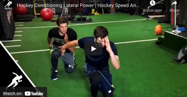 Hockey Conditioning Lateral Power Drill