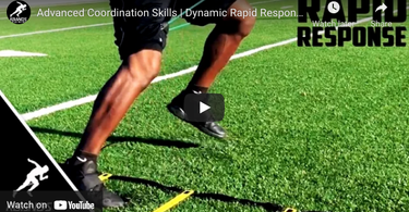 Advanced Coordination Skills | Dynamic Rapid Response Ickey Shuffle Ladder Sequence