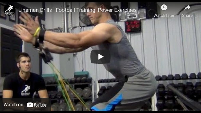 Lineman Drills for Strength, Explosivity, and Impact – Kbands Training