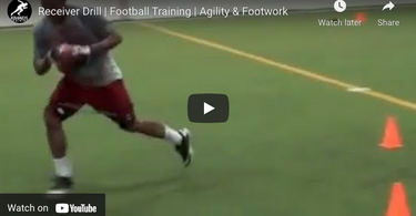 Receiver Drills | Football Tactics | Agility & Footwork