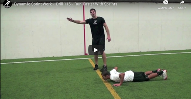 Dynamic Sprint Work - Drill 115 - Run Faster With Sprints