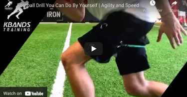 Football Drill You Can Do By Yourself | Agility and Speed