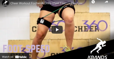 Cheer Workout Footwork Drills | Fast Feet Ladder Exercises