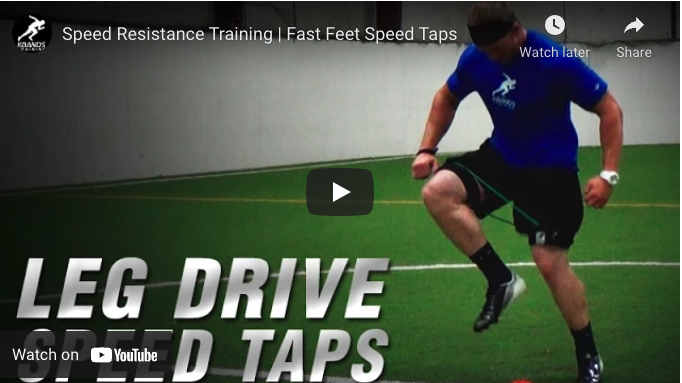 Speed Resistance Training | Fast Feet Speed Taps – Kbands Training