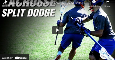 Lacrosse Split Dodge Drill