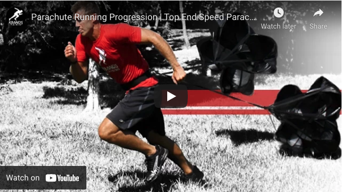 Speed Training Parachute Drills: Progressive Speed Workout – Kbands ...