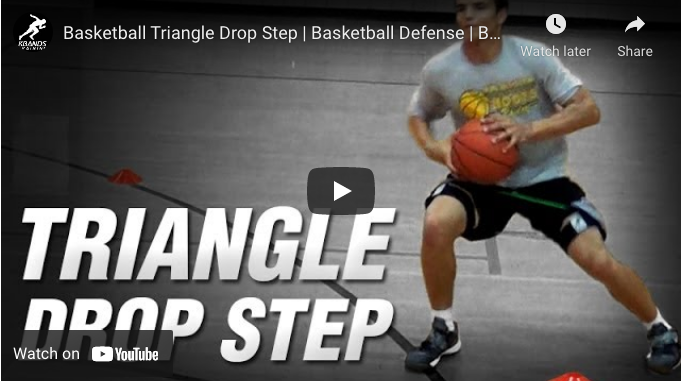 Basketball Triangle Drop Step – Kbands Training