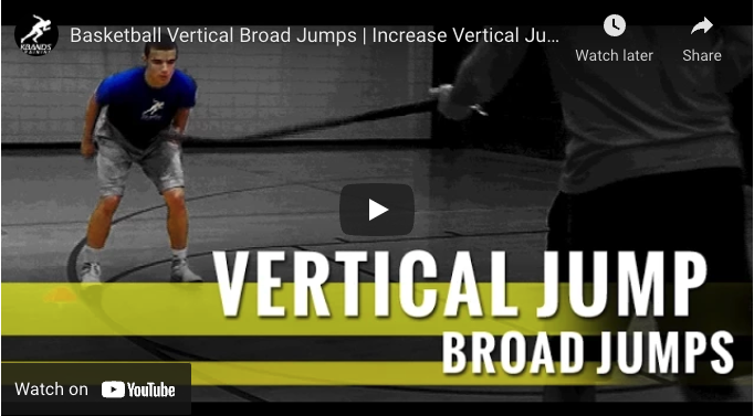Workouts to Increase Vertical: Vertical Broad Jumps – Kbands Training