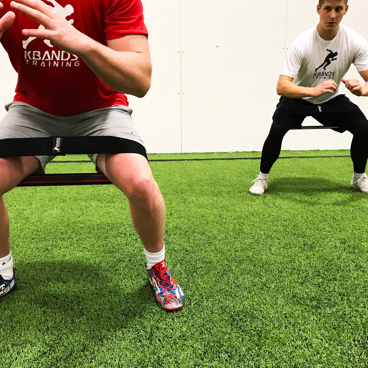 Person Using Loop Band Infinity Resistance Loop Bands (Mini Bands For Legs) – Kbands Training