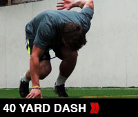 40 YARD DASH