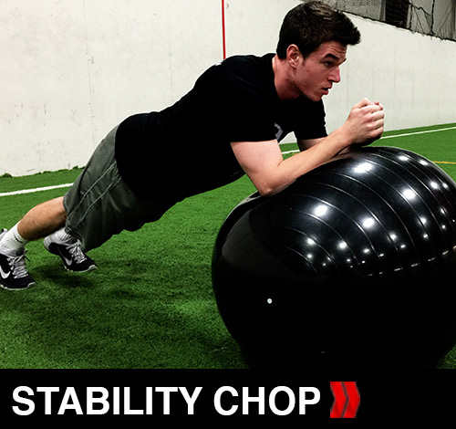 Stability Ball Chops